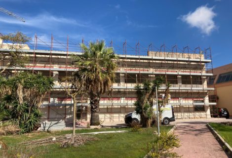 Lavori in corso in contrada Amabilina, un quartiere che rinasce con i fondi europei